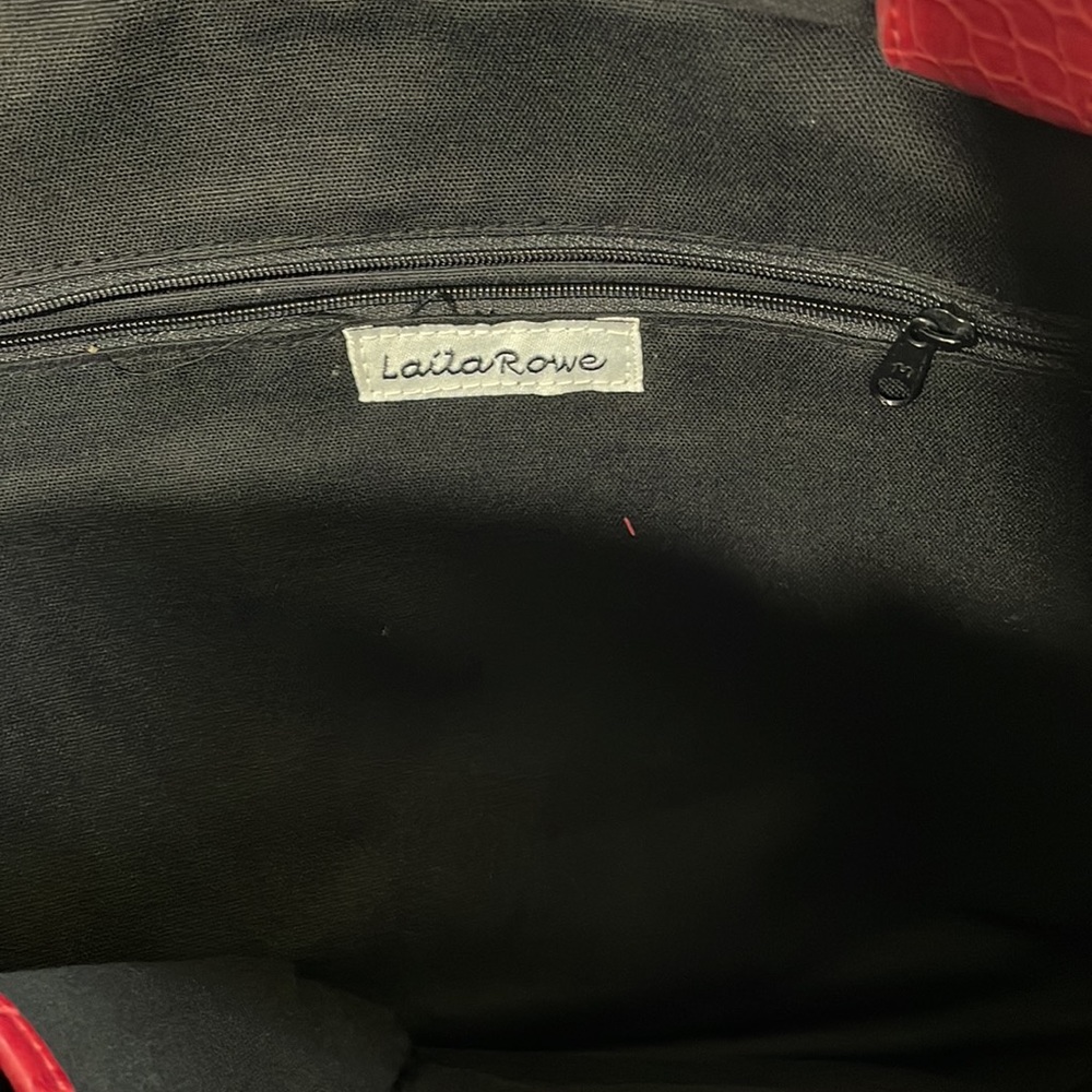 Never used Laila Rowe faux leather bag - Picture 3 of 3